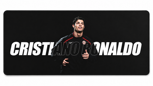 Premium Extended Desk Mouse Pad – Cristiano Ronaldo Edition